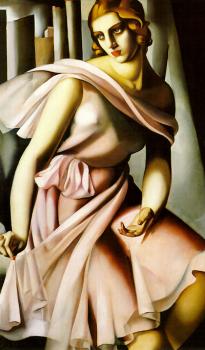 Tamara De Lempicka : Portrait of Romana de la Salle